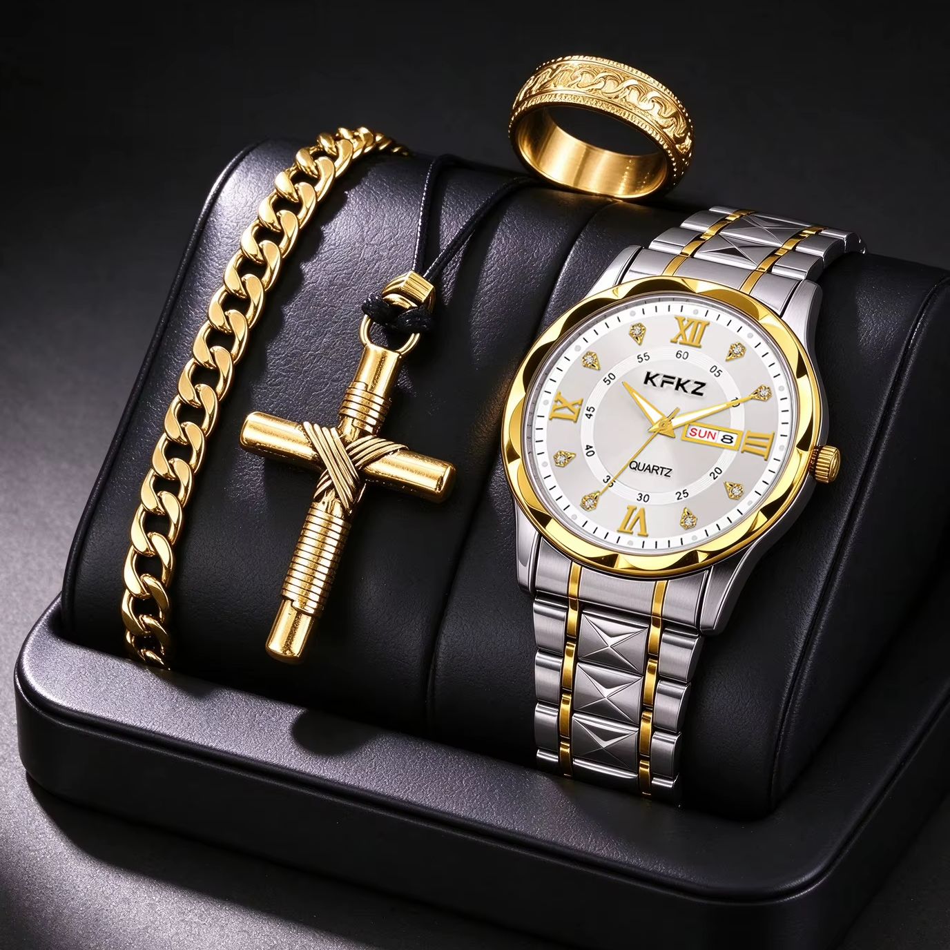 Set da 4 orologi da uomo al qu - Best Smartwatch Accessories recensione e prezzo