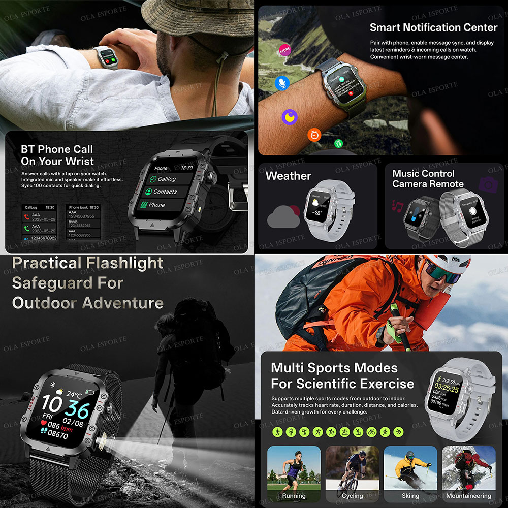 Orologio Intelligente Militare - Smartwatch Custom recensione e prezzo